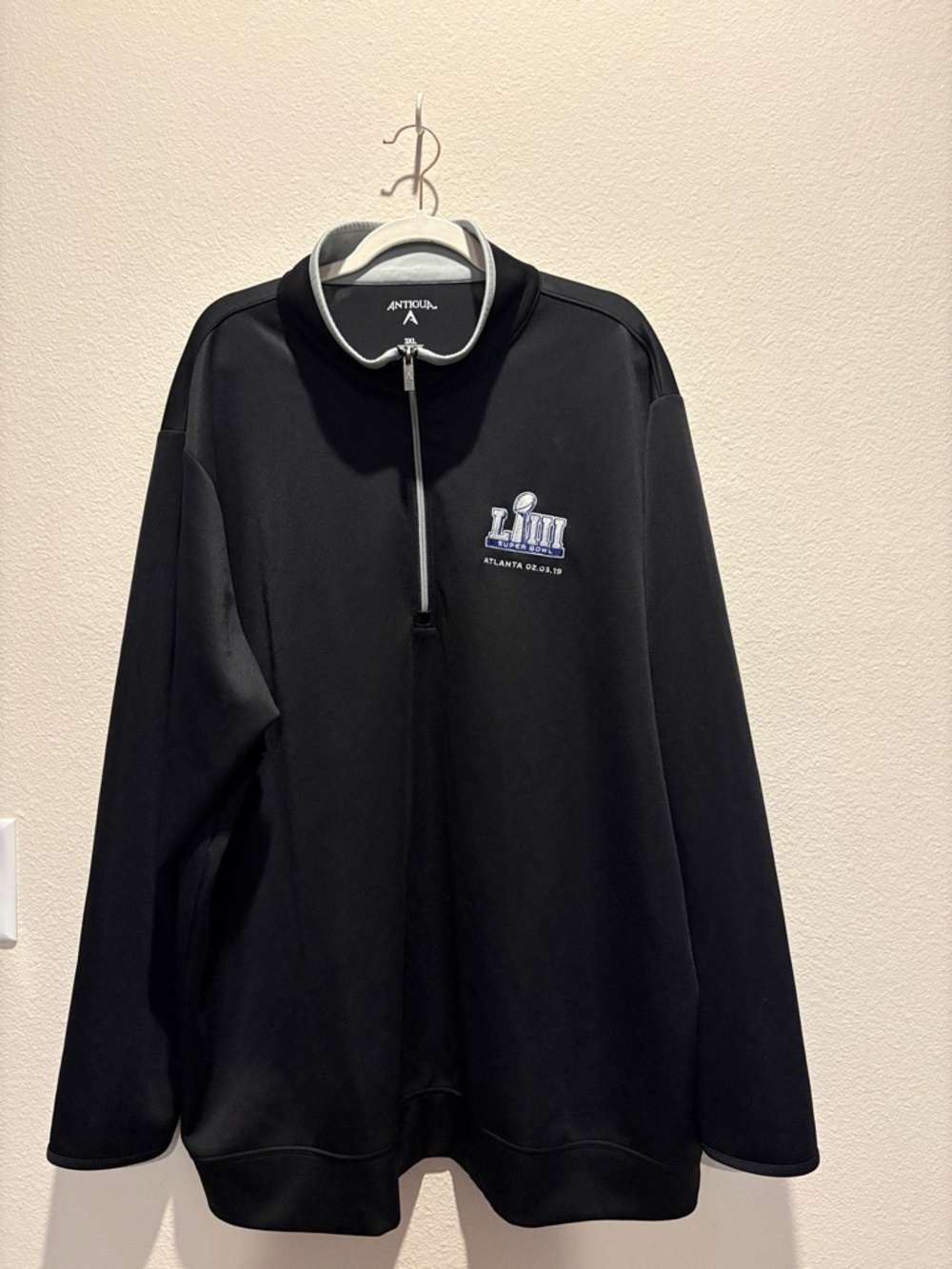 Antigua  quarter-Zip Pullover Super Bowl 2019 🏈